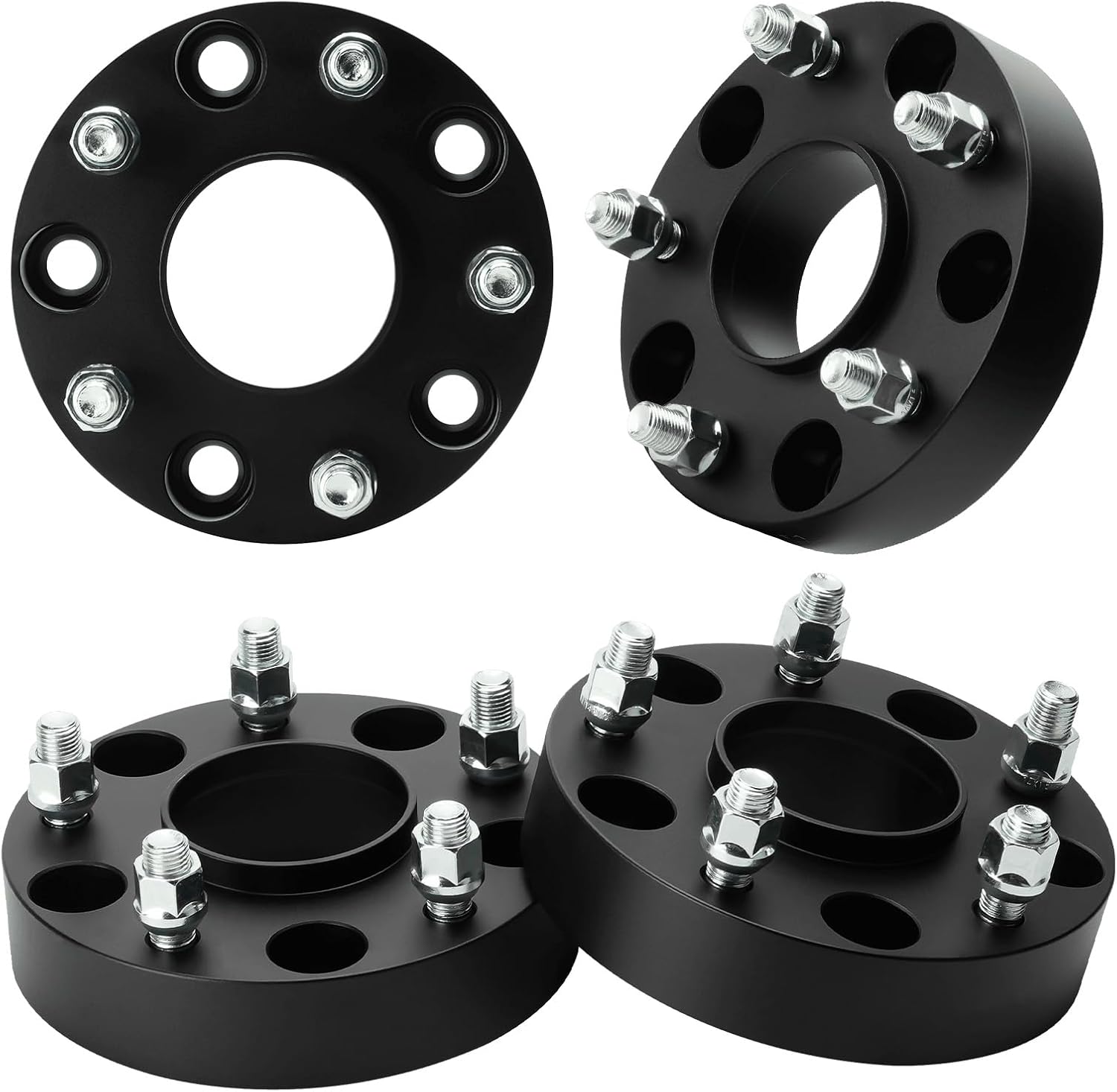 Aeagle 5X5.5 Hubcentric Wheel Adapters 1.5" for 2012-2018 Dodge Ram 1500, 5x139.7 Forged 5 Lug Wheel Spacers with M14x1.5 Studs 77.8mm Bore 4PCS