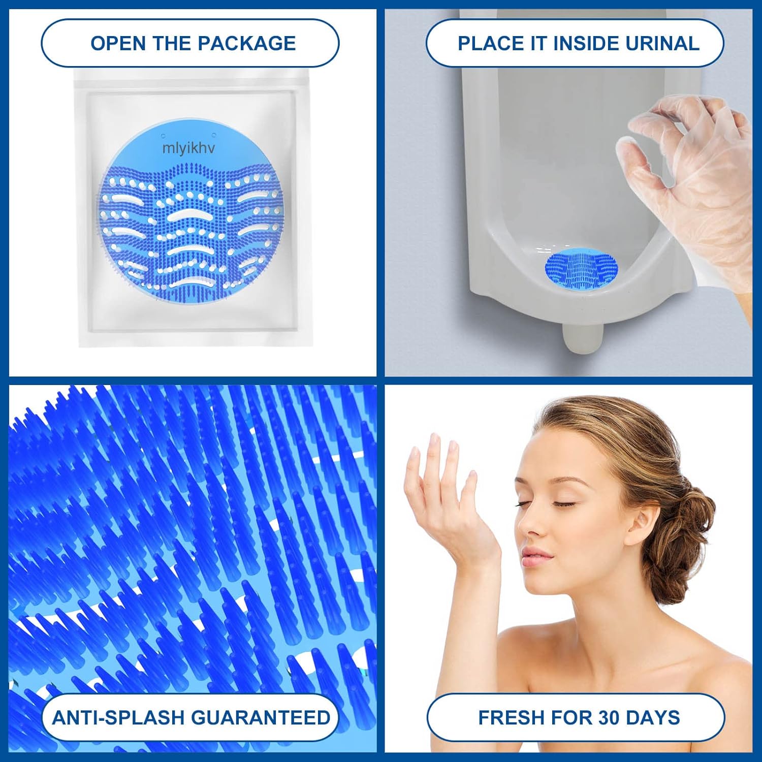 Buy Urinal Screens Deodorizer 30 Pack Urinal Deodorizer Scented Urinal