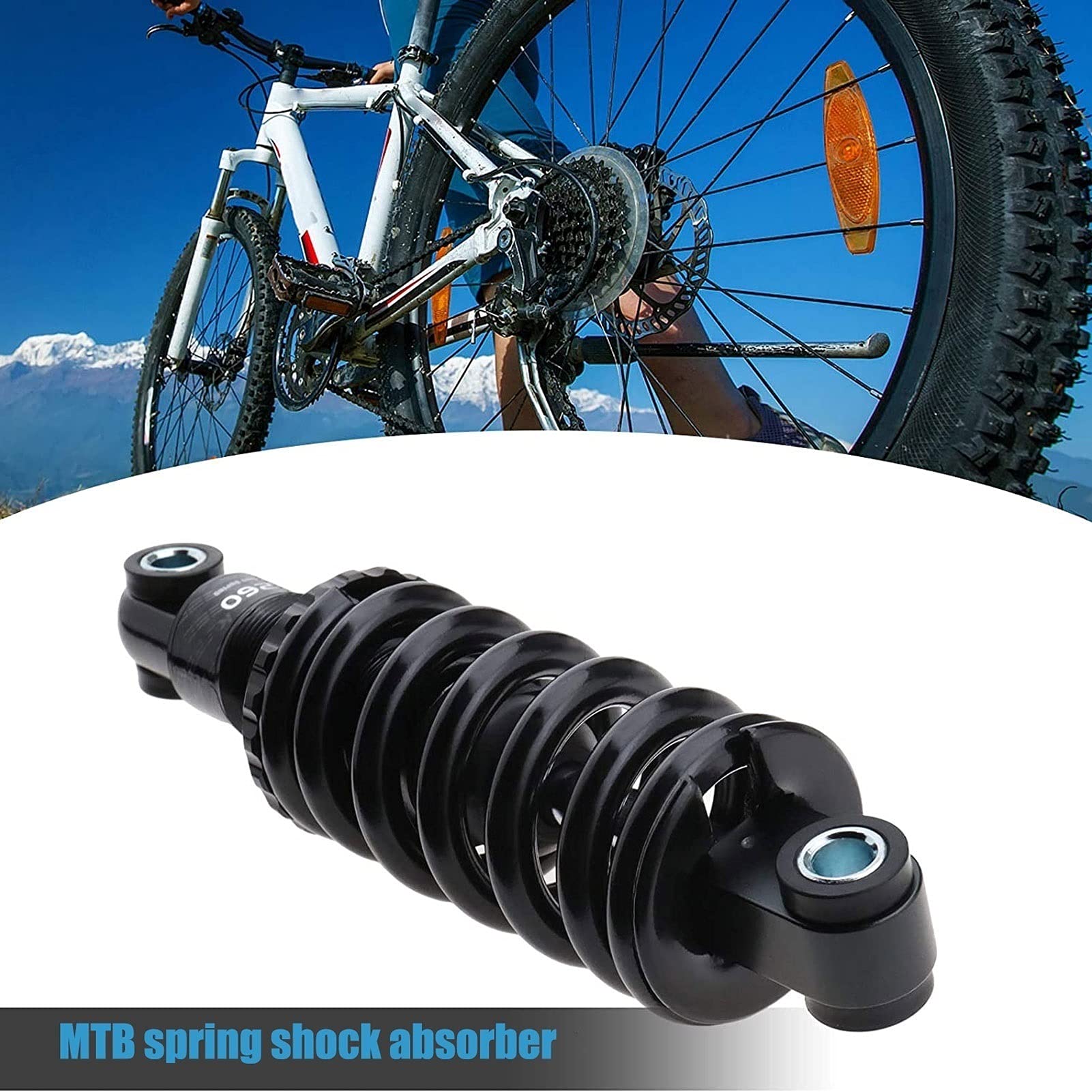 Amortiguador Trasero de suspensión Blanda MTB de 125 mm/150 mm, 450 lb/650 LB, Piezas de Ciclismo