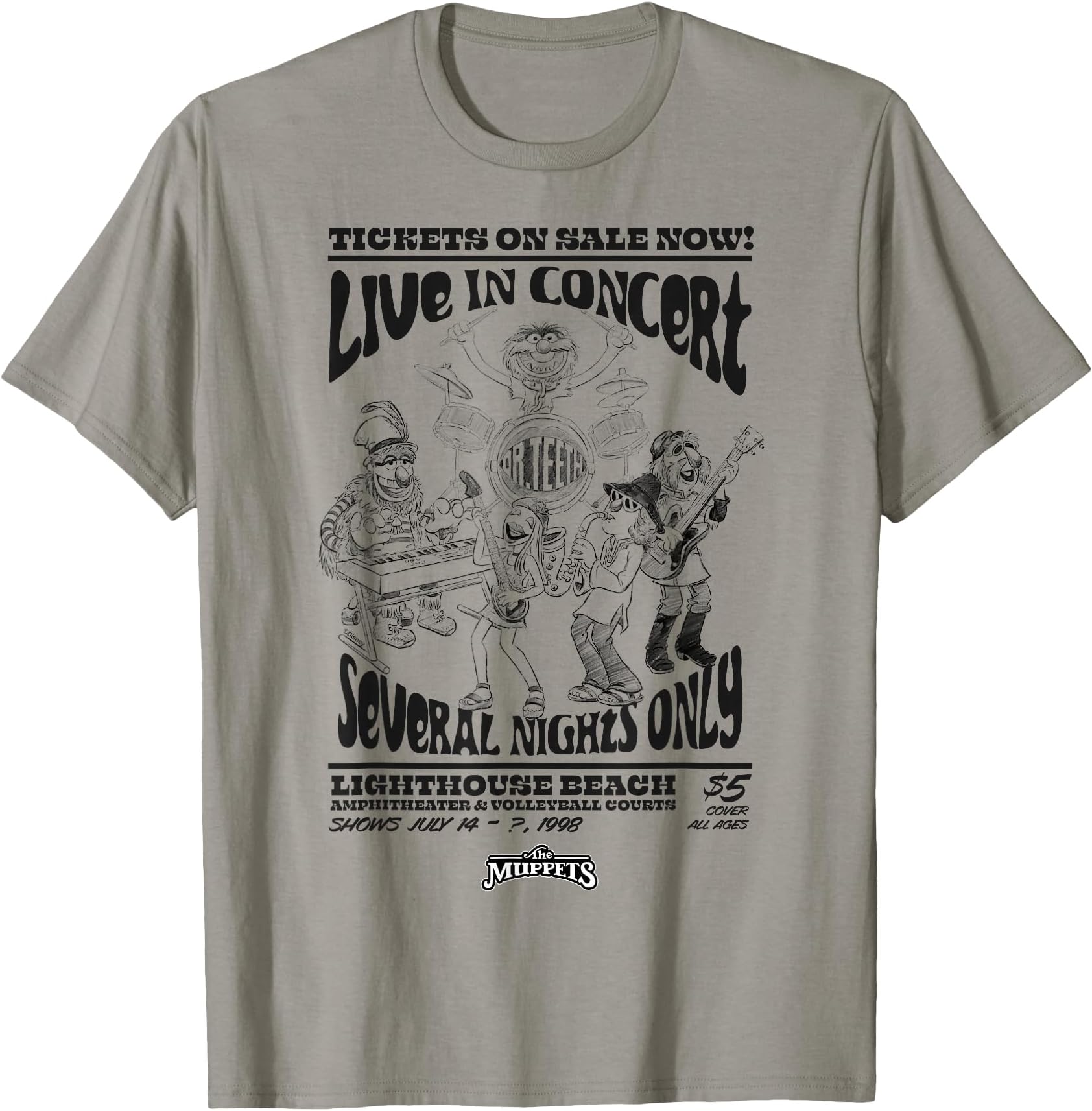 The Muppets Nights in Concert Vintage T-Shirt