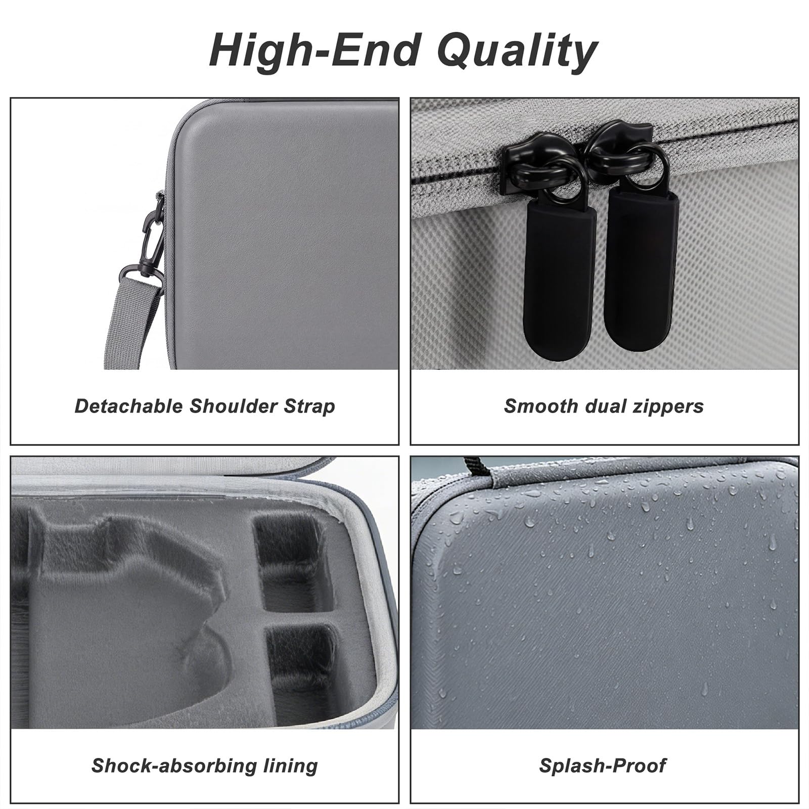 Case do Neo 2, Przenośna torba transportowa PU do DJI Neo 2 | z paskiem na ramię do DJI Neo 2 Drone Accessories