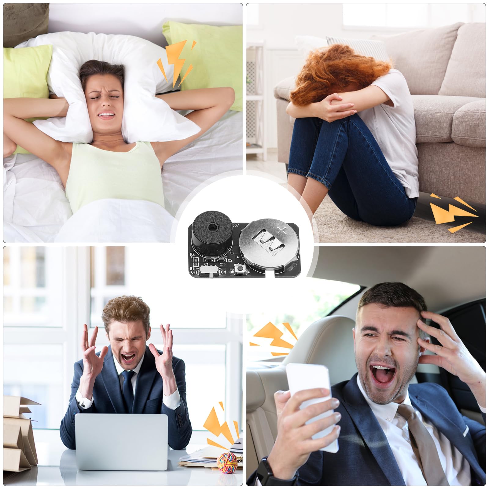 Scream Voice Changer PCB Beeping Prank Annoying Noise Maker Beeper Prank Device Prank Noise Maker | UK Govo Voice Changer - Foto 9