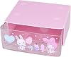Roffatide Cartoon Melody Desktop Desk Office Supplies Container Pen Holder for Desk Cute Pencil Cup Pot Makeup Brush Holder Mini Box Pink