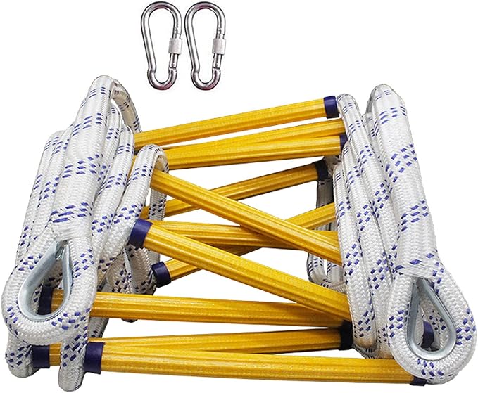Escape Ladders Fire Escape Rope Ladder 5M 8M 10M Flame Resistant Safety