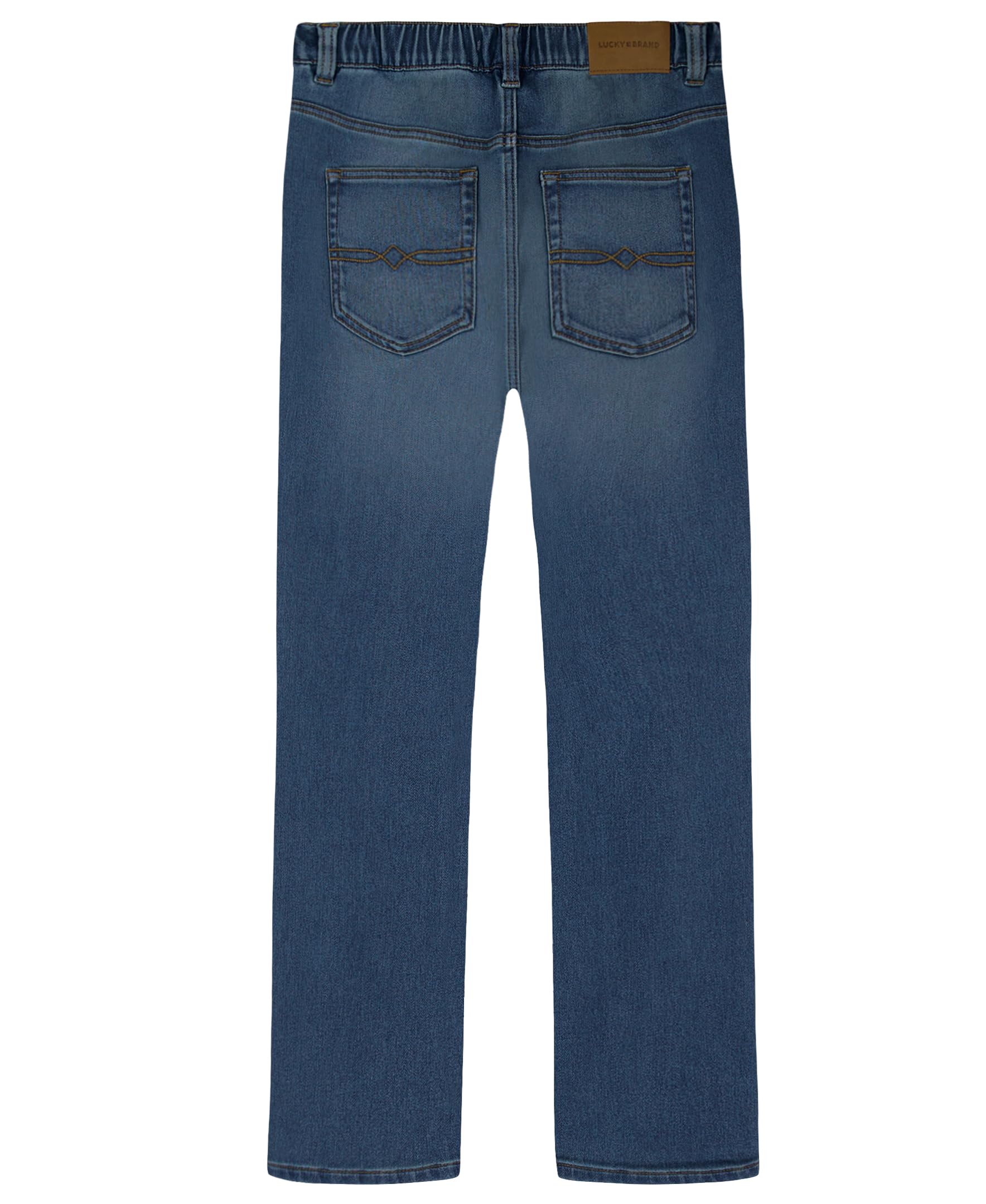 Lucky Brand - Pull-on Stretch Denim Jeans, 5-Pocket Style & Drawstring Closure, Jeans Bambini e Ragazzi