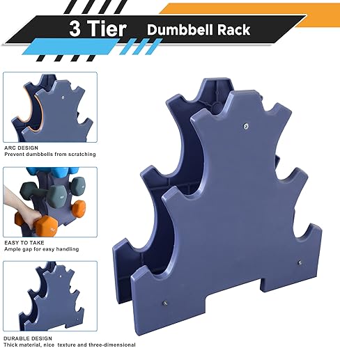 Miniatura 4 de Balelinko Barra ajustable, juego de pesas ajustables, juego de pesas multifunción, 2 en 1, mano de neopreno antideslizante, multiuso, hogar,