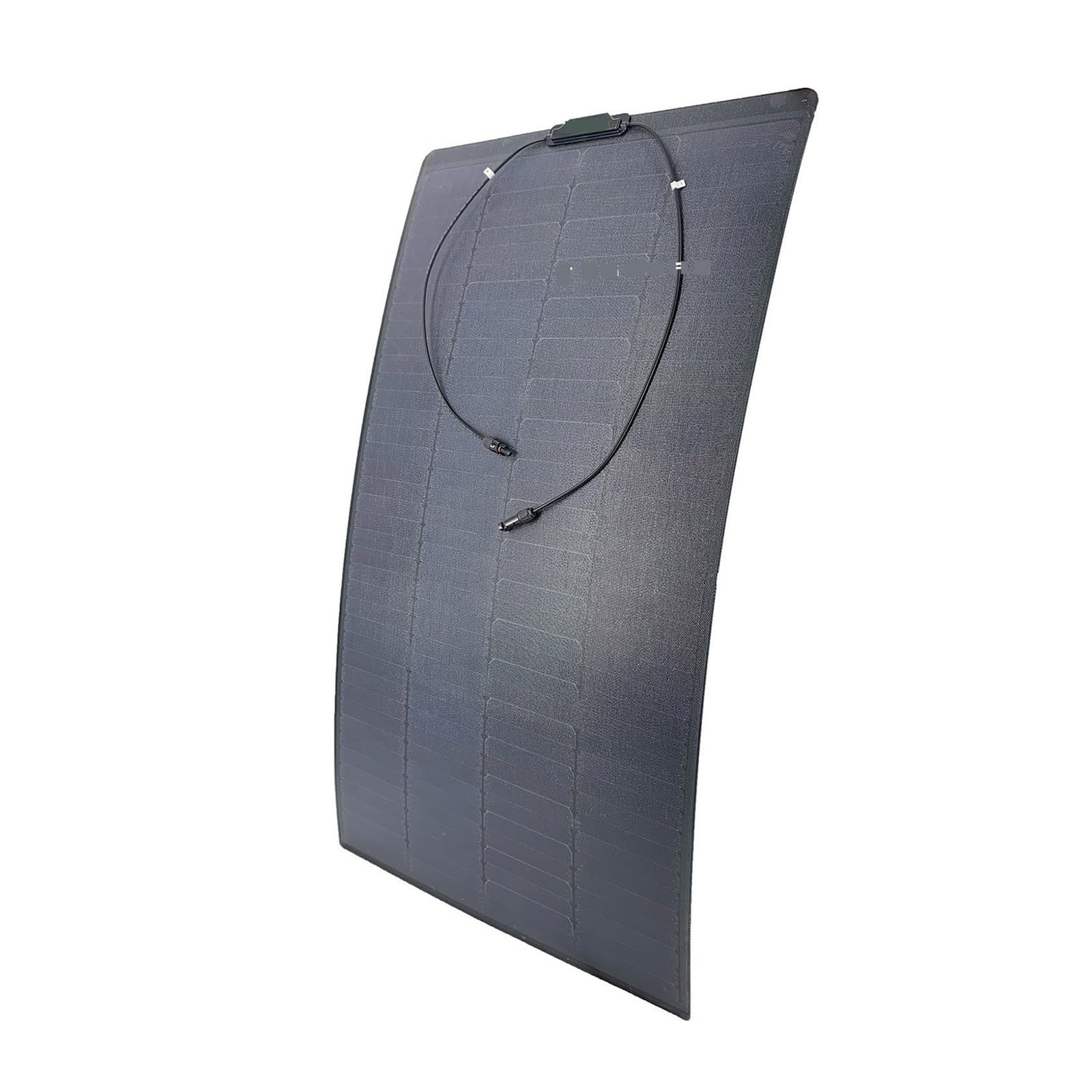 łAdowarka Z Panelem SłOnecznym 150W technologia gontów ETFE PET półelastyczny Panel słoneczny monokrystaliczne ogniwo słoneczne do systemu ładowarki 12/24/36/48V(Solar Panel,100W)