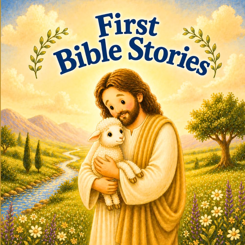 First Bible Stories: Simple Faith Tales for Babies and Toddlers, Gentle Bedtime Reading to Introduce Love, Kindness, and Trust