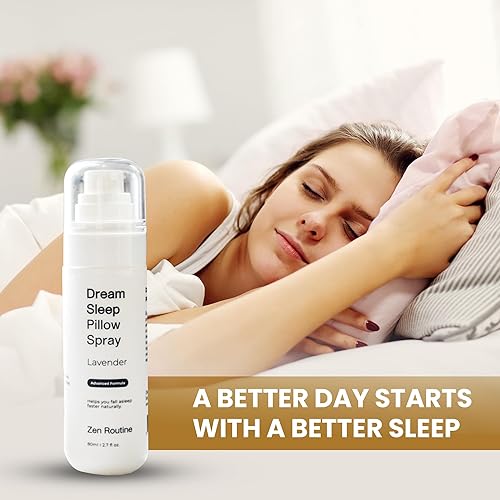 Miniatura 8 de Dream Sleep Pillow Spray calmante y relajante niebla de almohada de lavanda - Infundido con aceites esenciales naturales de aromaterapia - Sueño
