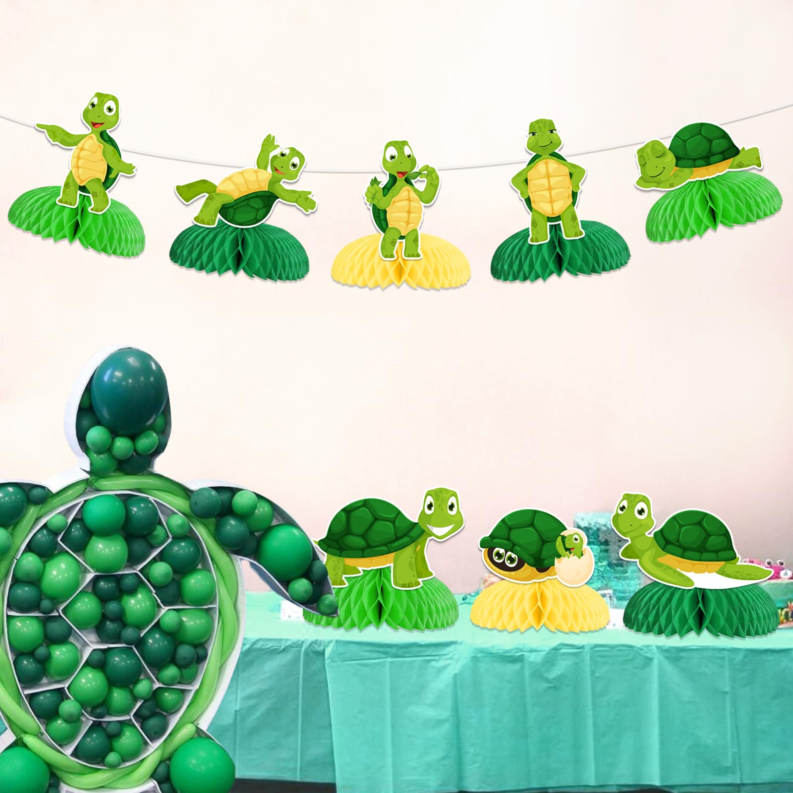 12 Decorazioni A Nido D'Ape Animali Marini – Tema Oceano Per Compleanni, Feste In Spiaggia E Baby Shower