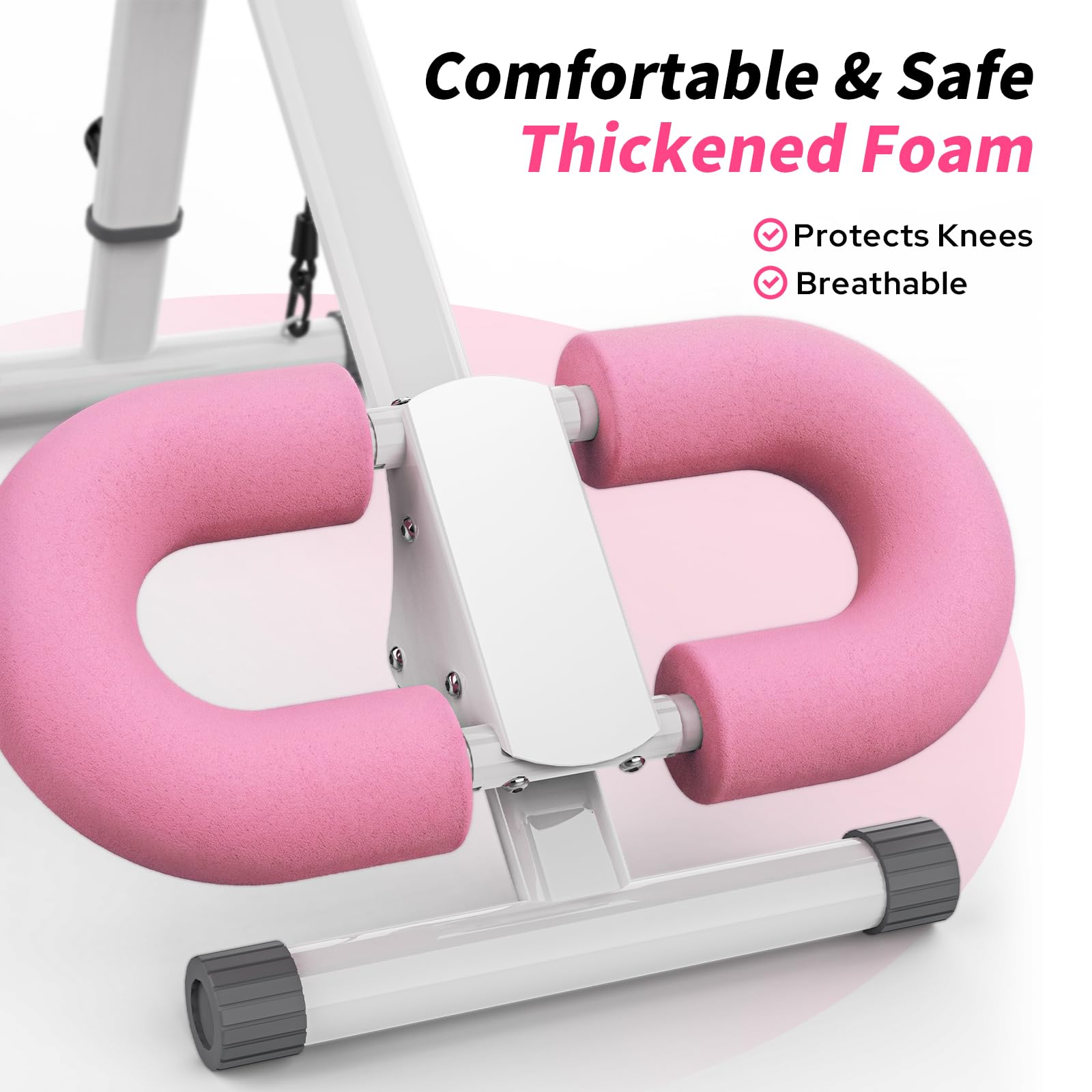 KEY2FUN Bauchmuskelmaschine, verstellbare Bauchmuskel-Trainingsgeräte, Bauchmuskeltrainer-Maschine für Bauchmuskeltraining, Krafttraining, Trainingsgerät für Körperformung, faltbarer Taillentrainer zu