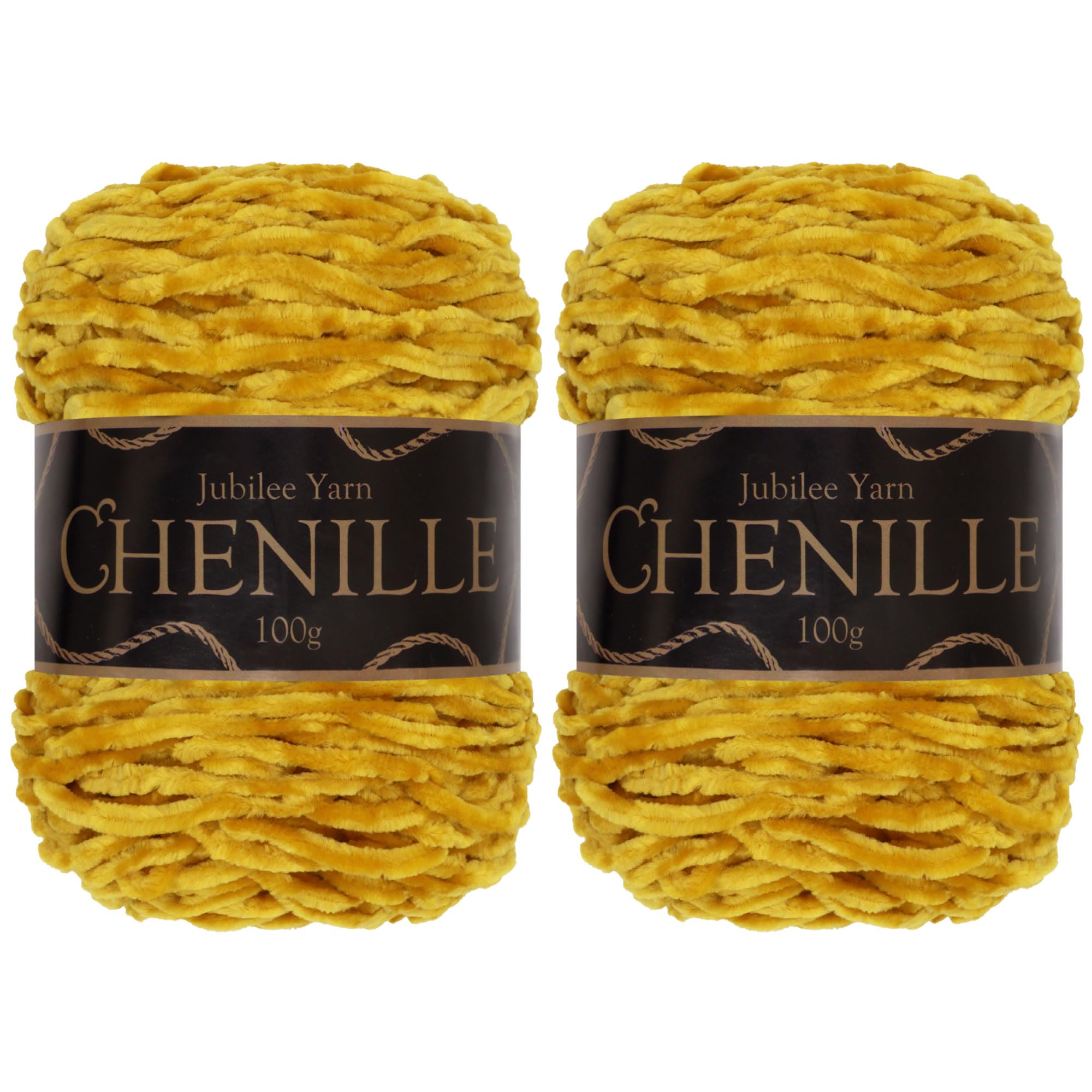 JubileeYarn Chenille Yarn - Worsted Weight - 100g/cake - Firenze - 2 Cakes, 008 Firenze