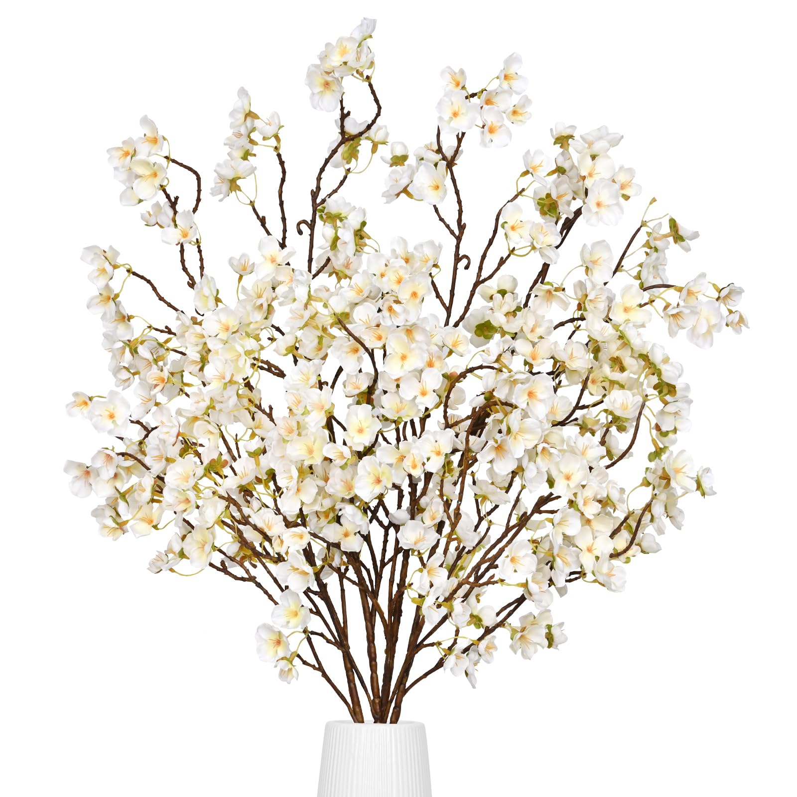 Waipfaru 4 Pcs Cherry Blossom Branches