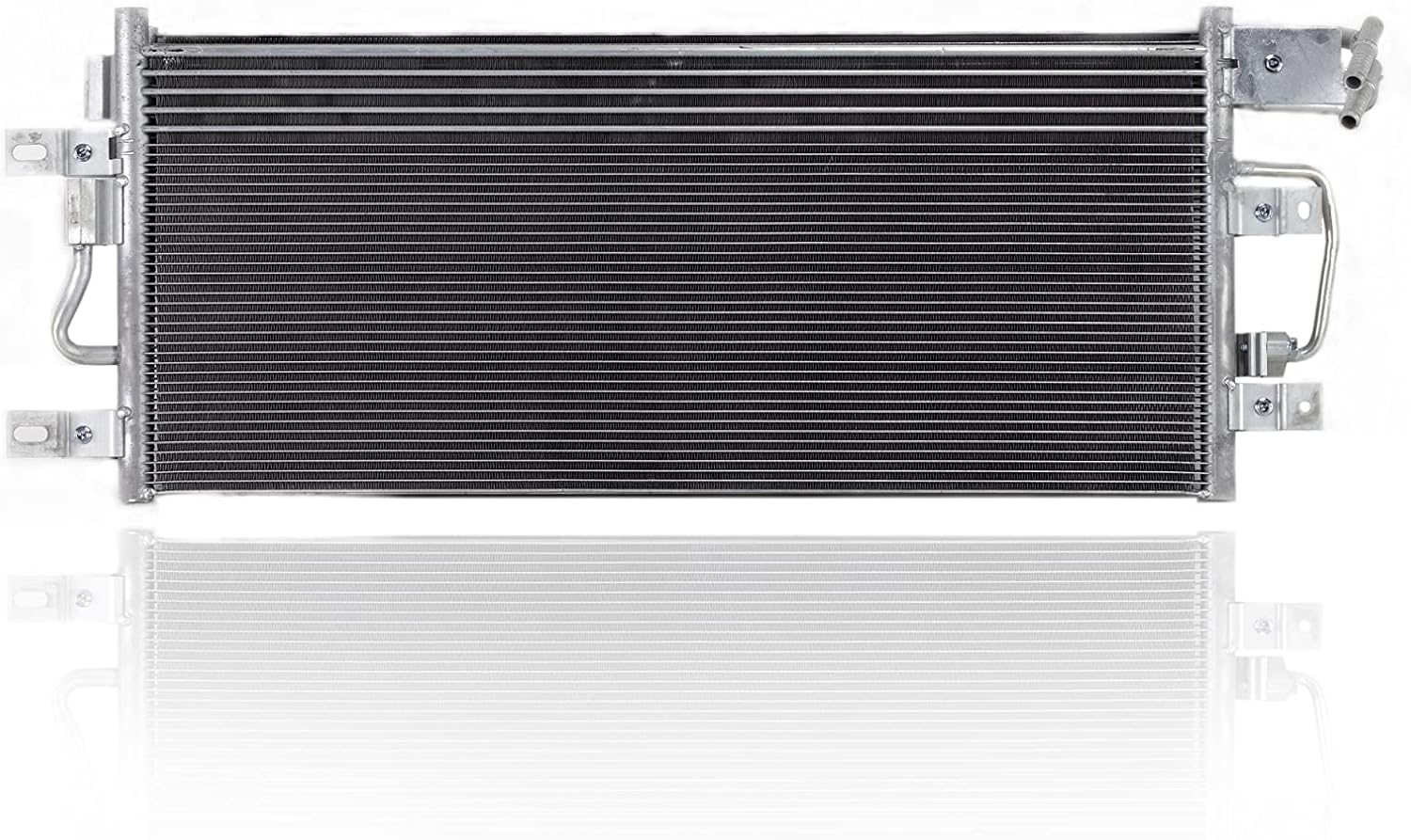 A/C Condenser - Pacific Best Inc. Compatible/Replacement for 4298 13-19 Ford Explorer/Police V6 3.5L Turbo