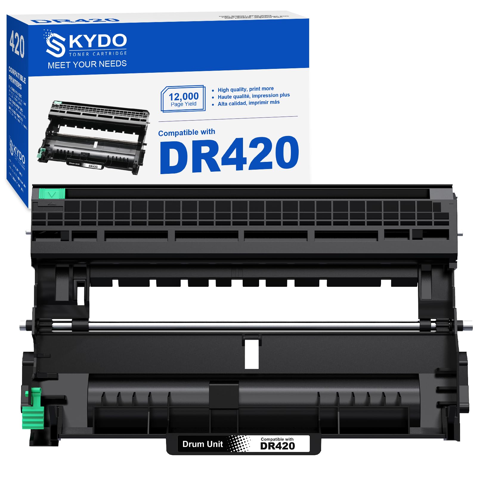 DR420 Drum Unit Compatible Replacement for DR420 DR 420 DR-420 Work with HL-2270DW HL-2240DW MFC-7860DW DCP-7065DN MFC-7360N MFC-7460DN Printer (1 Pack)