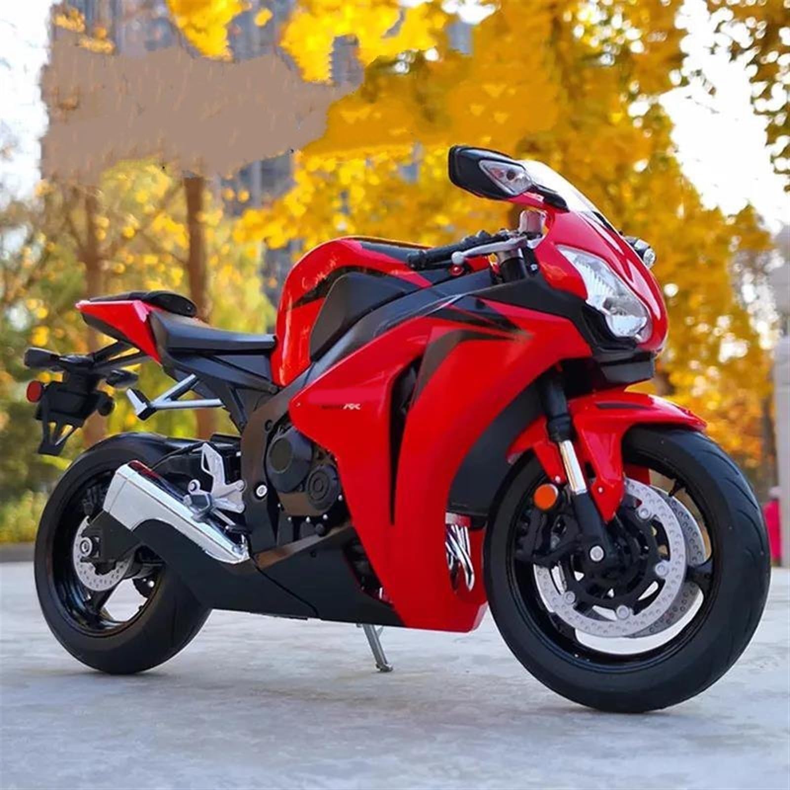 SEYXF Motorbike Toy 1/10 for H-onda CBR 1000 RR CBR1000RR Motorcycle Model Simulation Alloy Toy(No Box)