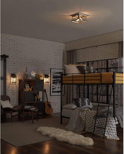 Miniatura 6 de Progress Lighting - Luces con marco de madera briarwood pegadas al techo, P350039-031