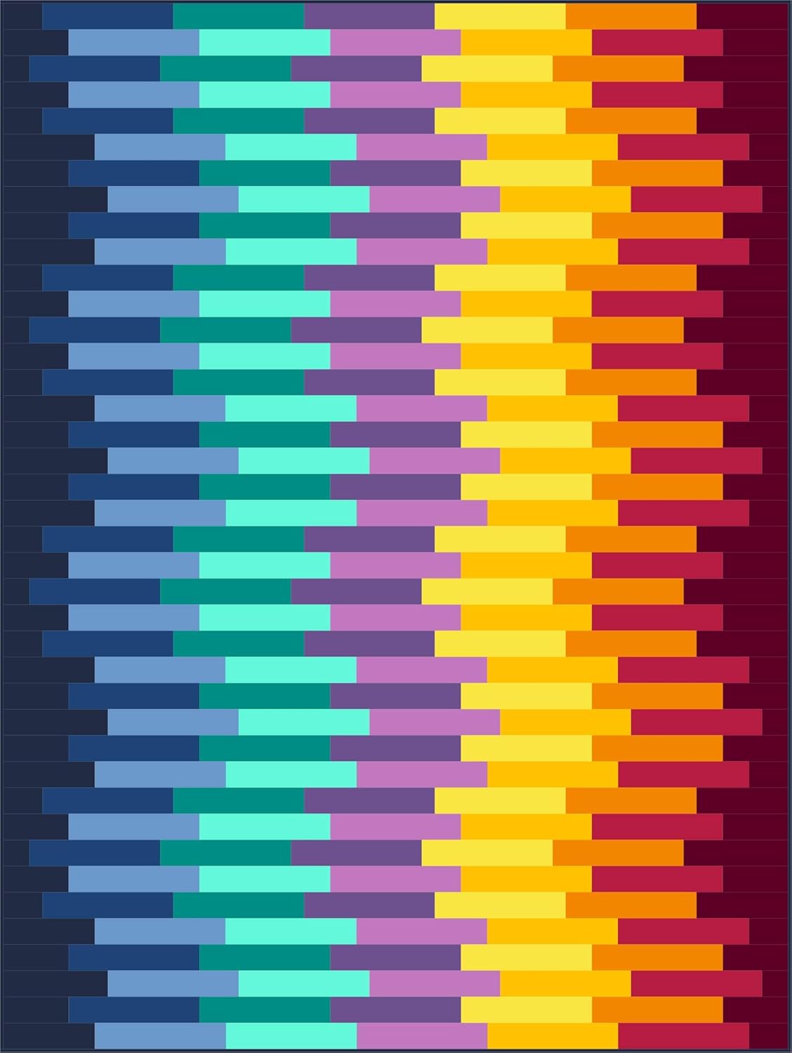 Connecting Threads Move Over Beginner Quilt Kit (Solids)