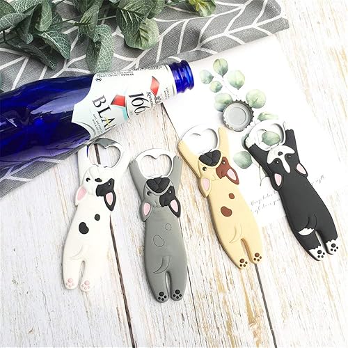 Miniatura 7 de Abrebotellas de forma de perro Shiba Inu Animal Shiba Inu, abrebotellas de cerveza, suministros de cocina creativos abrebotellas de regalo.