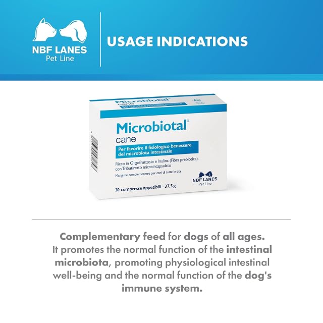 Foto 3 de 7 de Microbiotal Perro 30 CPR - Contrasta la alteración de la flora bacteriana intestinal