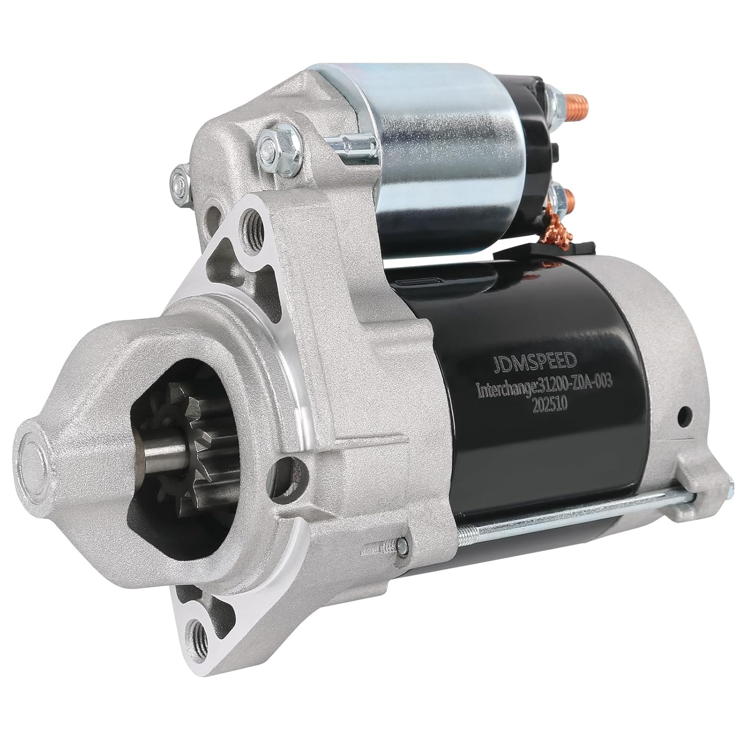 19610 Starter Compatible with Honda GXV530 GCV520 GCV530 GXV520 14HP 16HP, Toro Precision Z340 Z3400 Z350 TimeCutter Z530 ZD530 12V CCW 10 Teeth Starter Replace# 31200-Z0A-003 31200-Z0A-013 410-52184