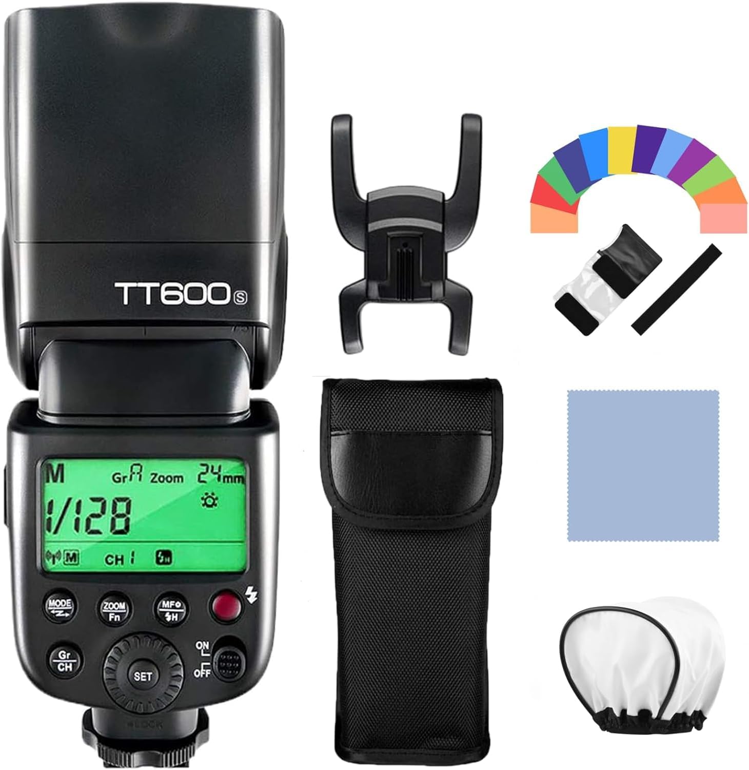 Godox TT600S Thinklite Camera Flash Speedlite GN60 Built-in 2.4G Wireless X System with Master and Slave Function for Sony Muiti Interface MI Shoe Cameras