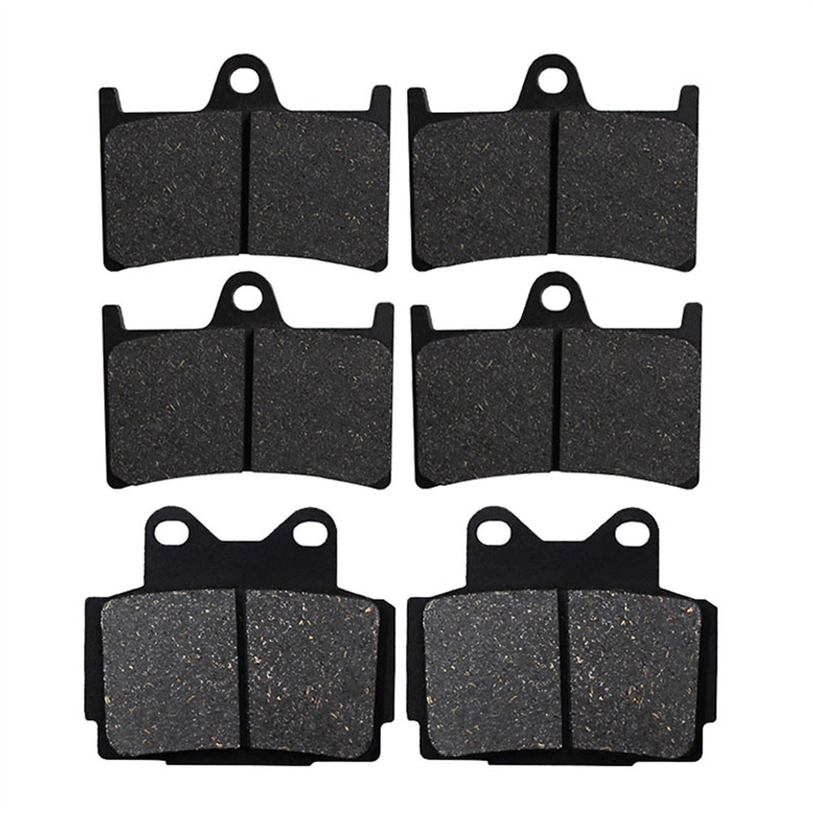 Pastillas de freno de motocicleta Pastillas de freno delanteras y traseras para motocicleta para YAMAHA FZR 400 1991 1992 FZS600 para Fazer 600 1998 1999 2000 2001(Front and Rear)