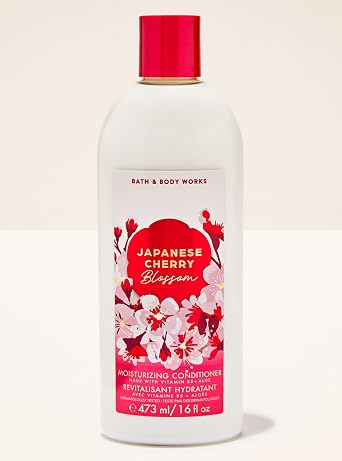Bath & Body Works Japanese Cherry Blossom Conditioner | 473 ml / 16 fl oz | Fragrance - Botanicals & Blooms | Gender - Unisex