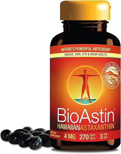 Miniatura 17 de Nutrex Hawaii BioAstin Astaxantina hawaiana - 12 mg, 50 cápsulas blandas - Suplemento antioxidante premium de origen directo de la granja