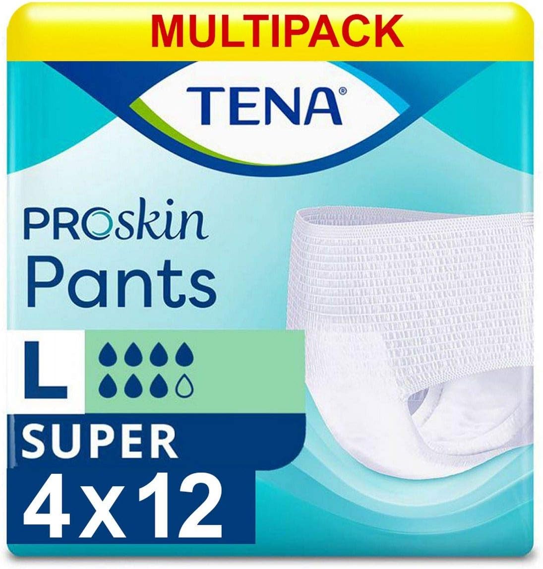 Pants Super Large - 4 x Packs of 12 ( 48 Pants )