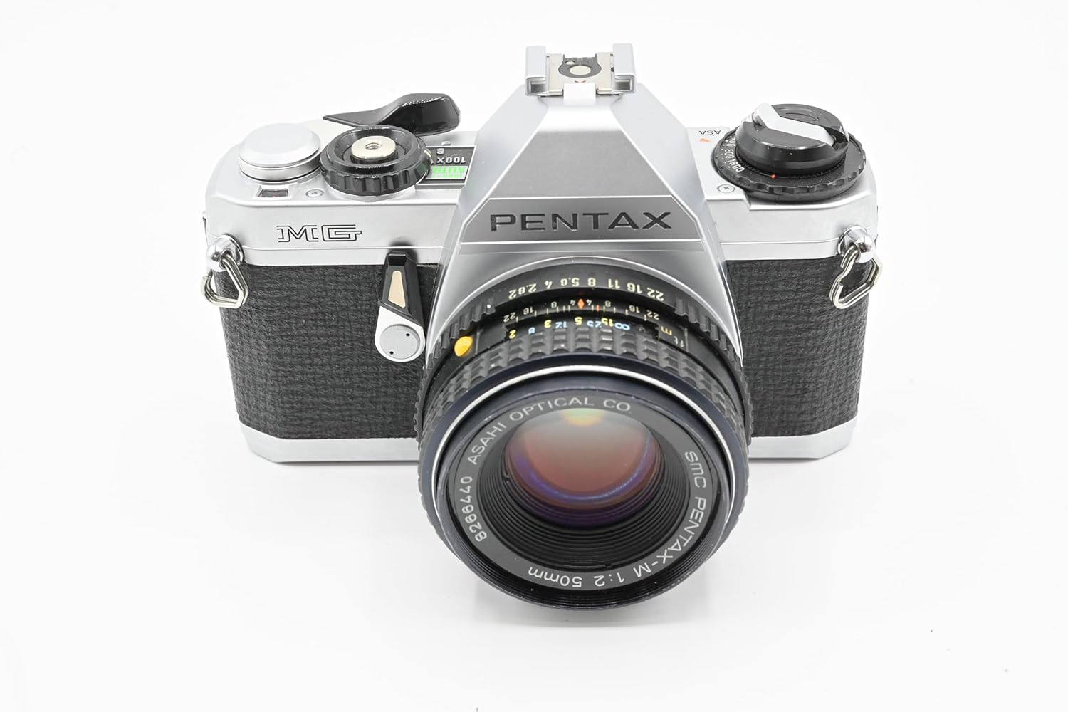 Pentax MG 35MM SLR Film Camera Kit Zoom MF Lens (Renewed)