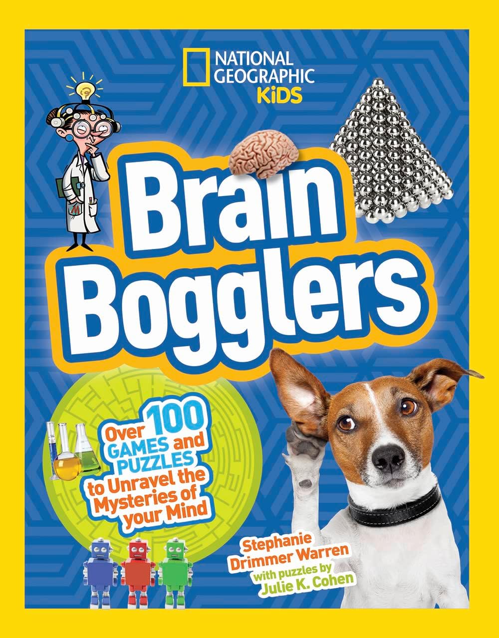 Brain Bogglers: Over 100 Games and Puzzles to Reveal the Mysteries of Your Mind Paperback – May 2, 2017