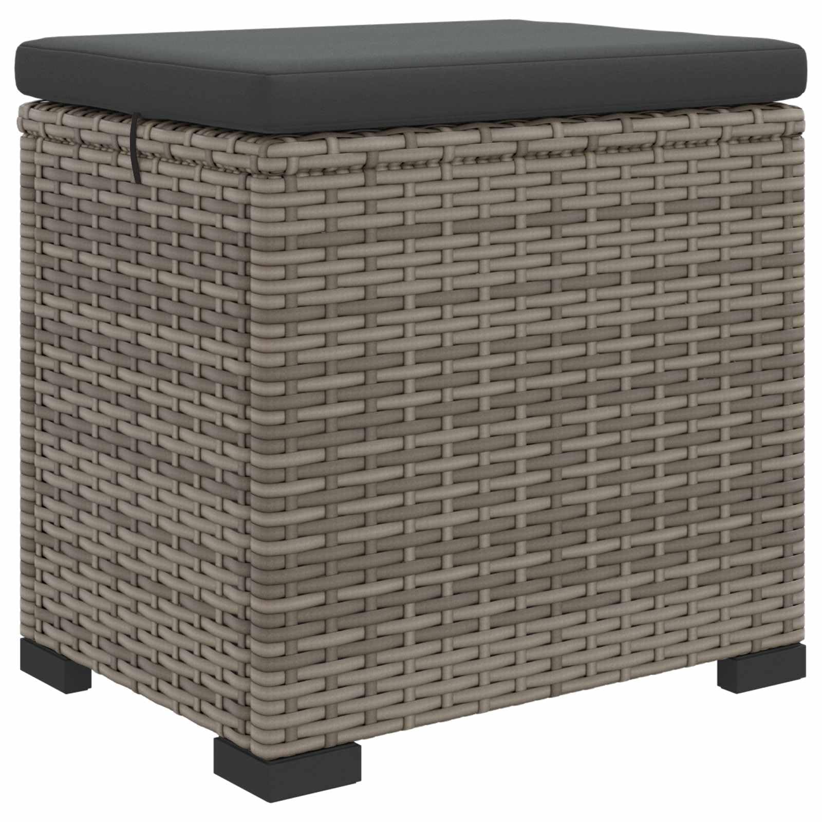 Pouf de jardin compact pour soulager les jambes et ajouter une assise extérieure confortable