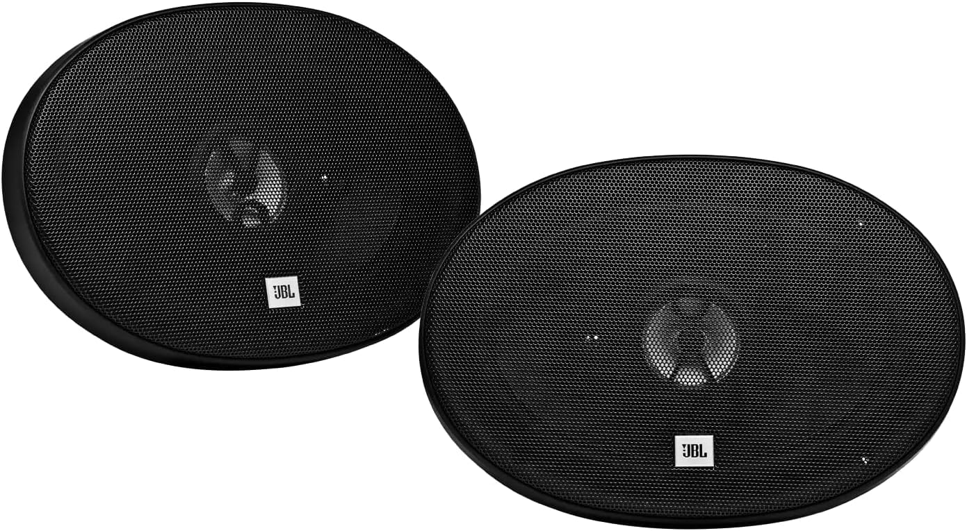 JBL Stage1 9631 Juego de Altavoces Coche de 3 vías di Harman Kardon - Altavoz ovalados 300 vatios - Echo Auto de 15 x 23 cm | 6 x 9 Pulgadas