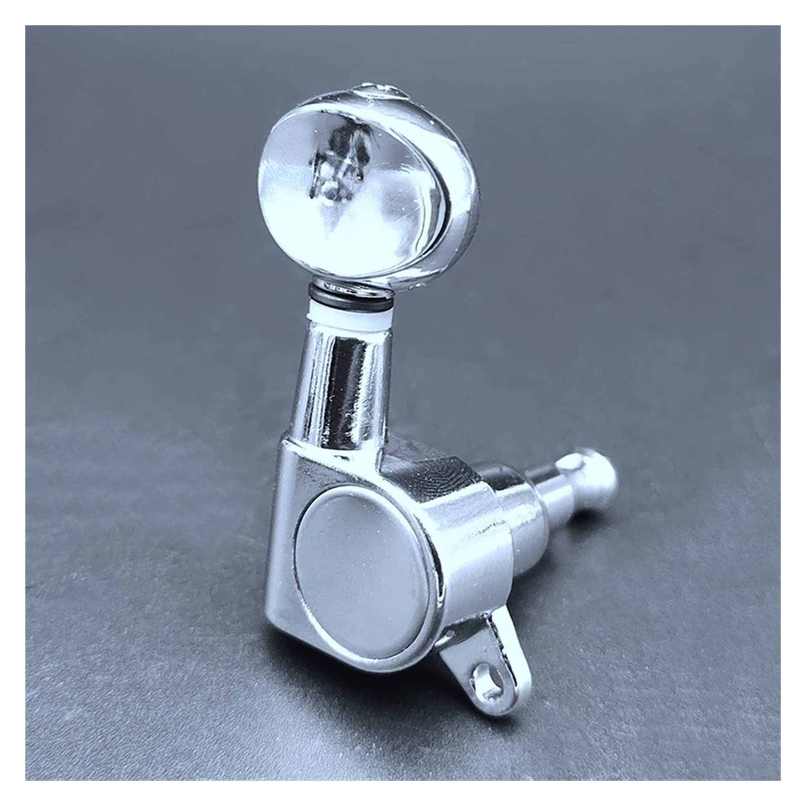 Meccanico accordatore 4pcs Allenato Ukulele Tuning Pegs Sintonizzatori Nichel Testa 2R2L Per Ukulele