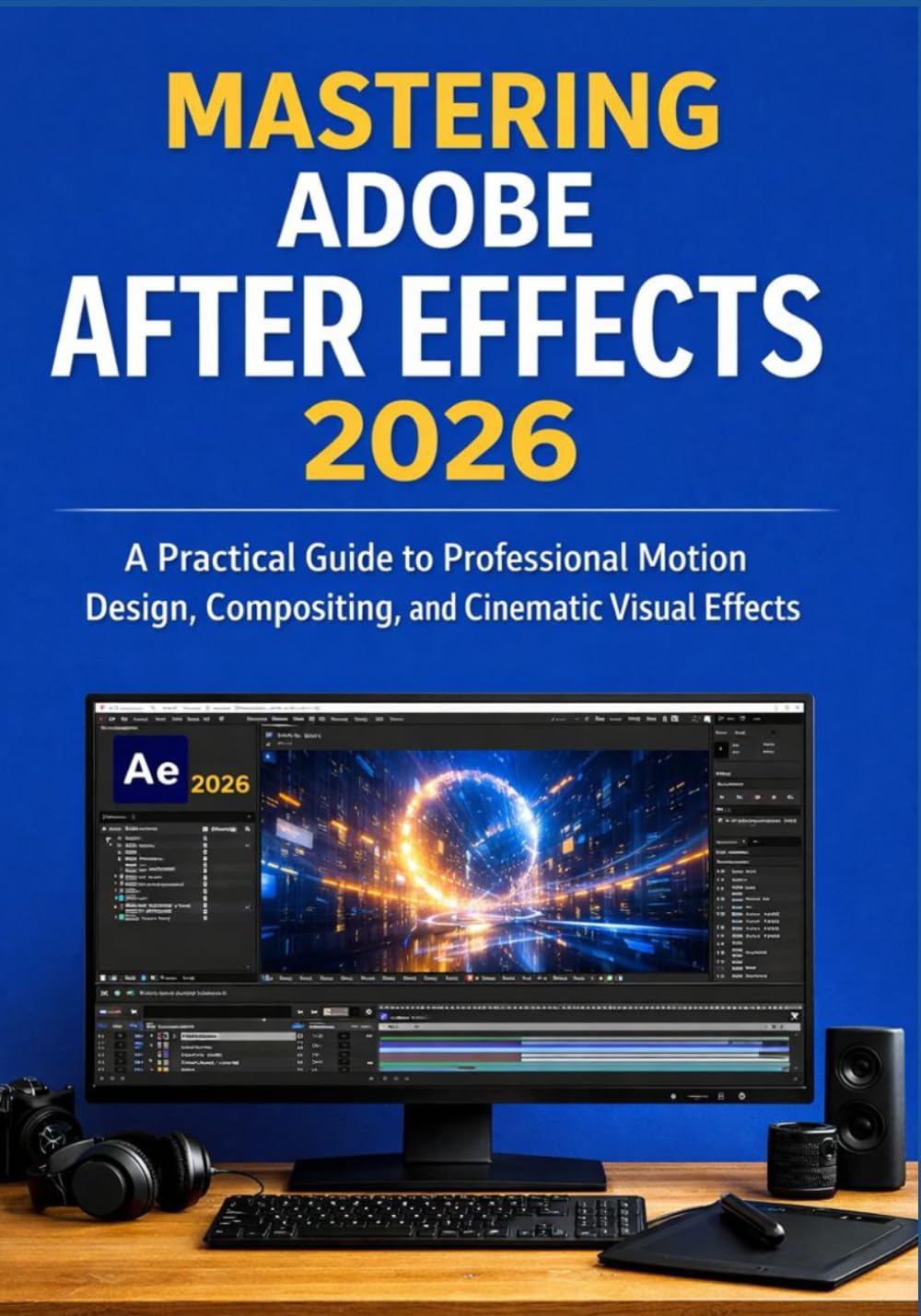 MASTERING ADOBE AFTER EFFECTS 2026: A Practical Guide to Professional Motion Design, Compositing, and Cinematic Visual Effects