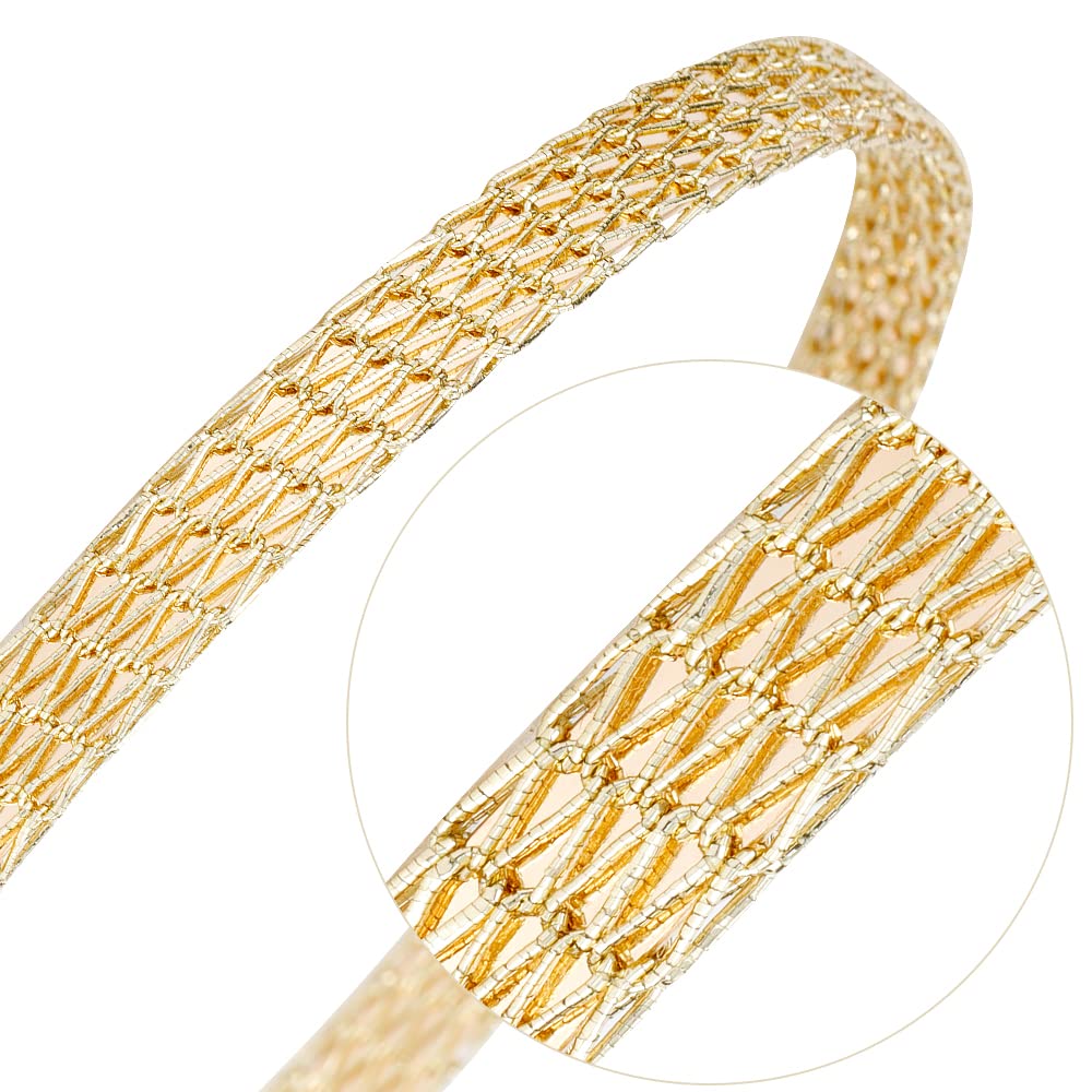 ANBALA 3 Pack Fashion Gold Thin Headbands, Metal Hair Bands for Women's Hair Accessories - Image 5