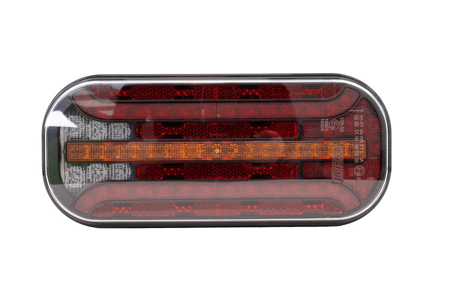 FRISTOM Fanale posteriore a LED FT-230 6 funzioni 12-36V per rimorchio e veicoli camion indicatore di direzione dinamico luce di stop fendinebbia riflettore