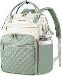 EMPSIGN 17 Inch Laptop Backpack for Women, Travel Computer Backpack, Large Capacity Water-repellent Quilted Casual Daypack