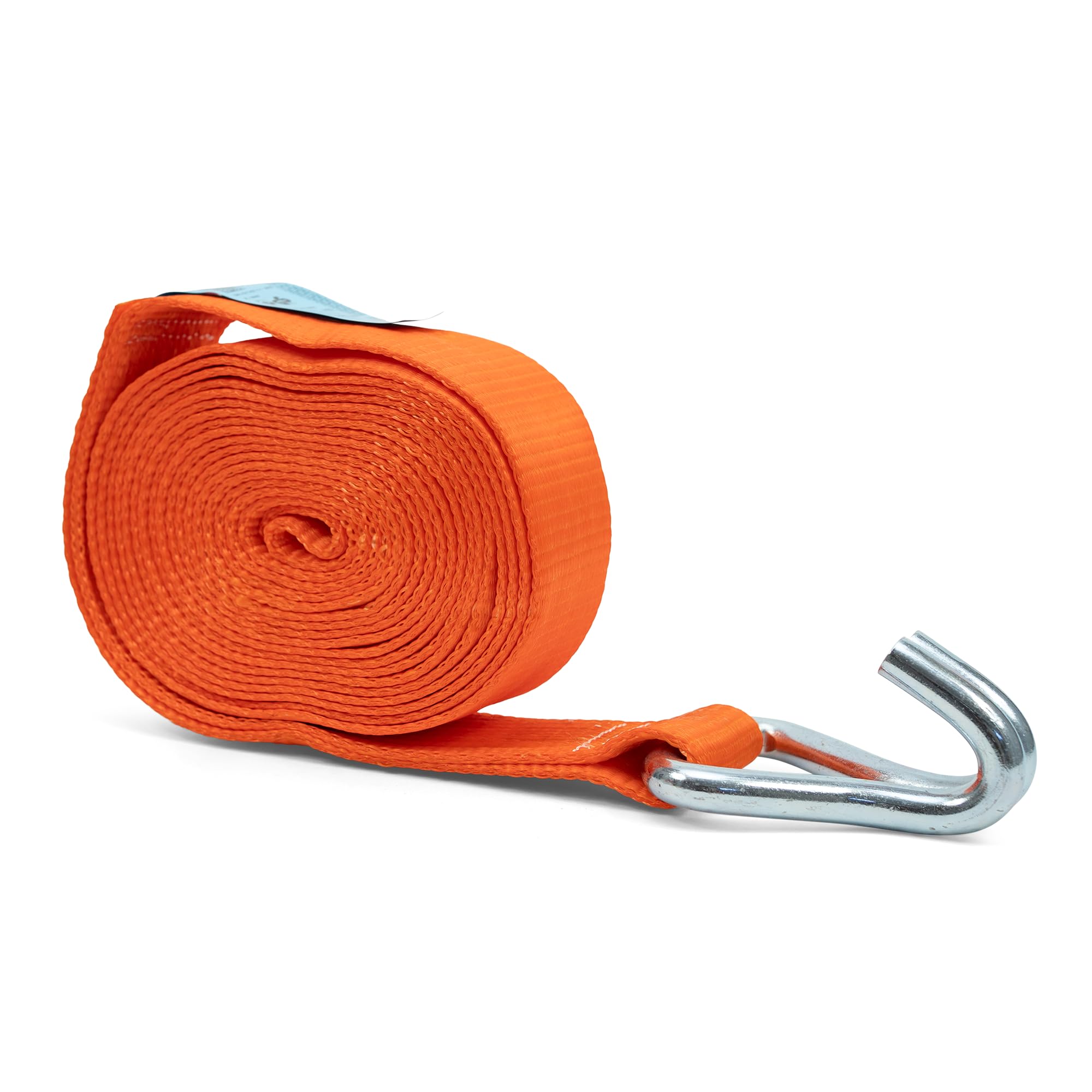 4x Spanngurte 8m X 5000kg - Orange Ratschengurte Mit Haken - TÜV/GS Geprüft Nach DIN EN 12195-2 - Für Sichere Ladungssicherung