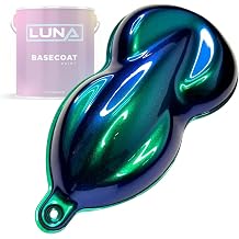 ZGA Midcoat - Green/Teal/Blue/Purple - Hypershift - 1 Gallon Professional Auto Paint for DIY Enthusiasts, Hobbyists, and Automotive Shops - Premium Quality for Professional Installers - Luna Eclipse