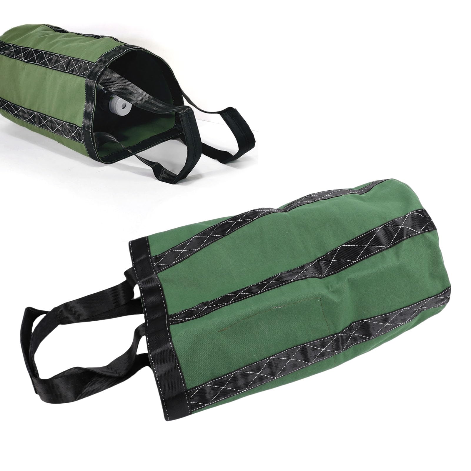 FILFEEL Secchio per Attrezzi per Carichi Pesanti – Borsa Multiuso da 60 X 35 Cm con Base Rinforzata e Ampia Maniglia in Tessuto per Edilizia, elettricità, Giardinaggio e Uso Domestico – Capacità di