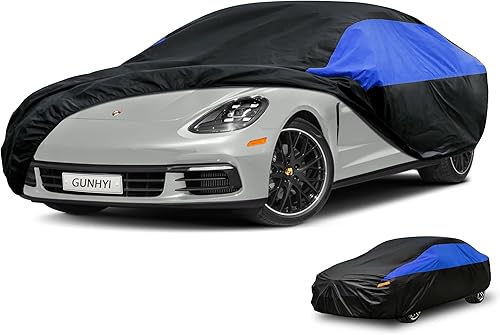 Miniatura 64 de Funda para automóvil Nissan Rogue impermeable para todo tipo de clima, cubierta exterior completa ligera para automóviles, exteriores, sol, UV, 08