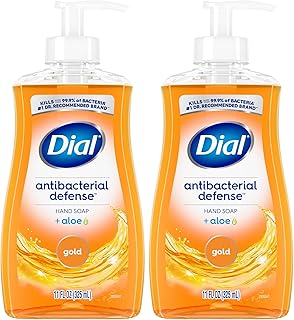 Antibacterial Liquid Hand Soap, Gold, 11 Fl Oz (Pack of 2)
