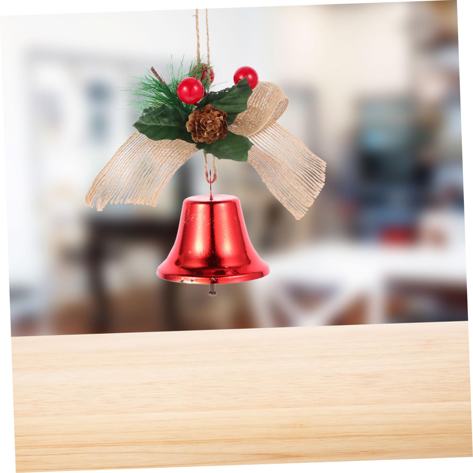 Cabilock 3 Set Campane Di Natale Festone Decorazioni Pendenti Natalizi Ciondolo Natalizio Decorazione Natale Ciondoli Natalizi Appesi Ornamenti in Stile Natalizio Metallo 2 Pezzi * 3