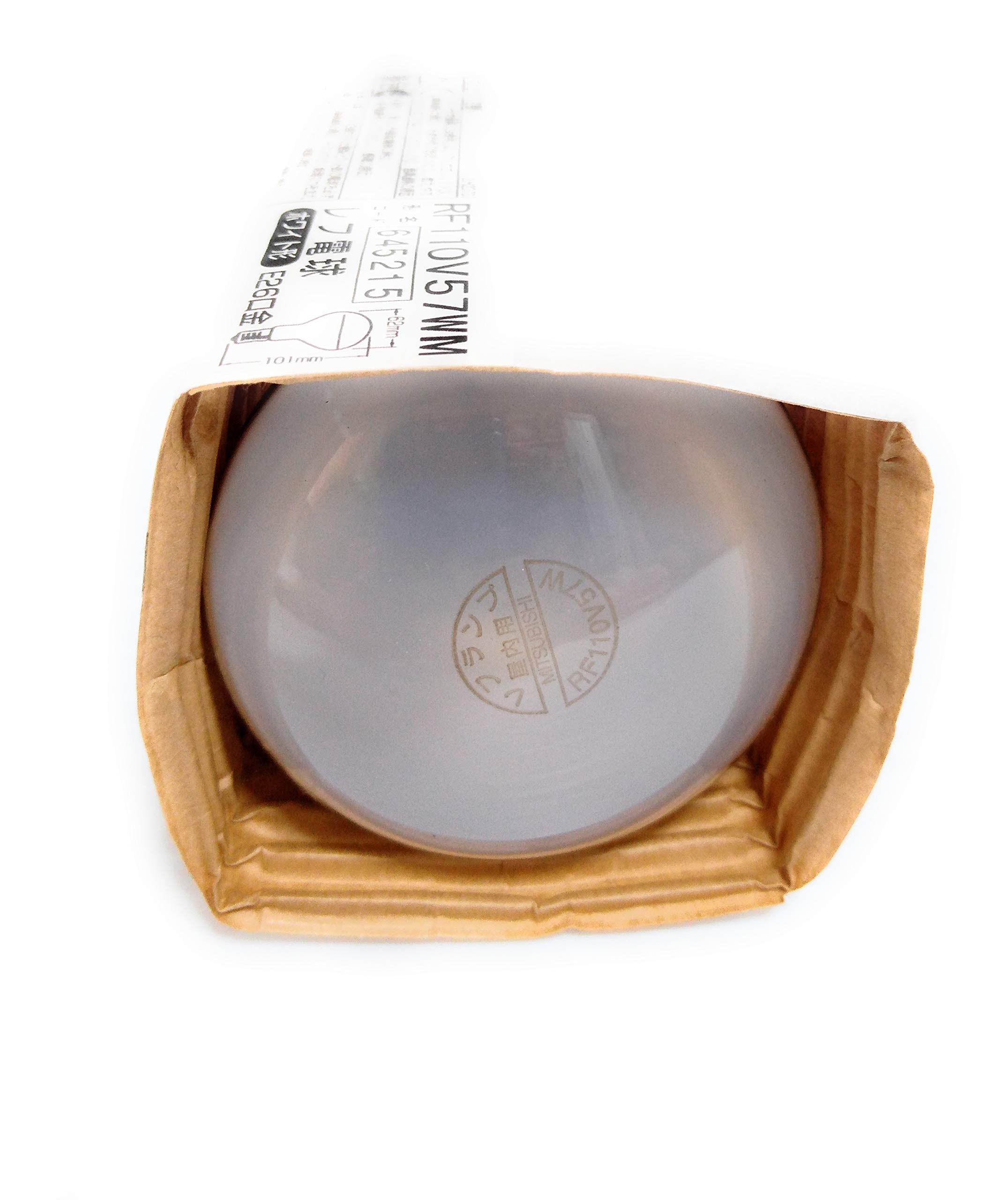 Amazon | 三菱 レフランプ（屋内用） 60W形 E26口金 RF110V57WM【1個