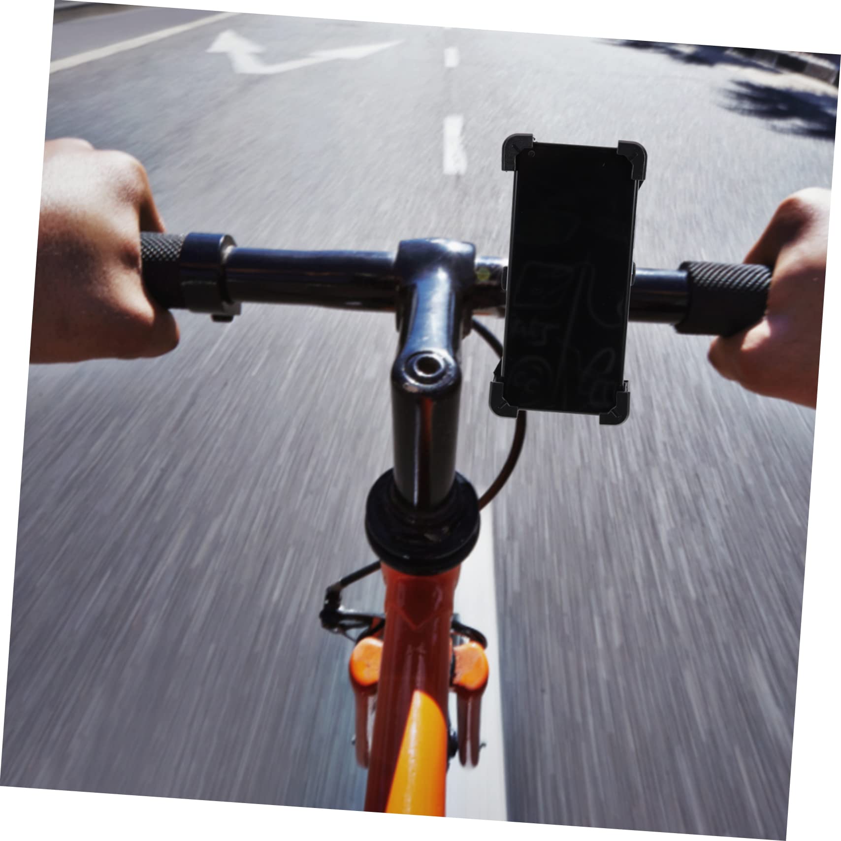 Gatuida 2pezzi Supporto Telefono Per Bici Supporto Smartphone Rotabile Per Ciclismo Design Stabile e Sicuro Compatibile Con La Maggior Dei Telefono Facile Da Installare e Resistente