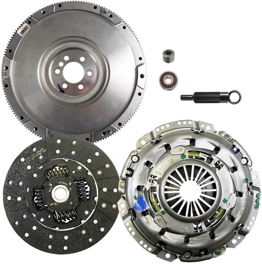 GM OEM Clutch Kit 04905 with Flywheel Replacement for Chevy 2010-2015 Camaro SS Z/28 1997-2013 Corvette Z06 Grand Sport, Pontiac 2004-2006 GTO 2009 G8 GXP 5.7L 6.2L 7.0L OHV 8cyl (GM04905-CK)
