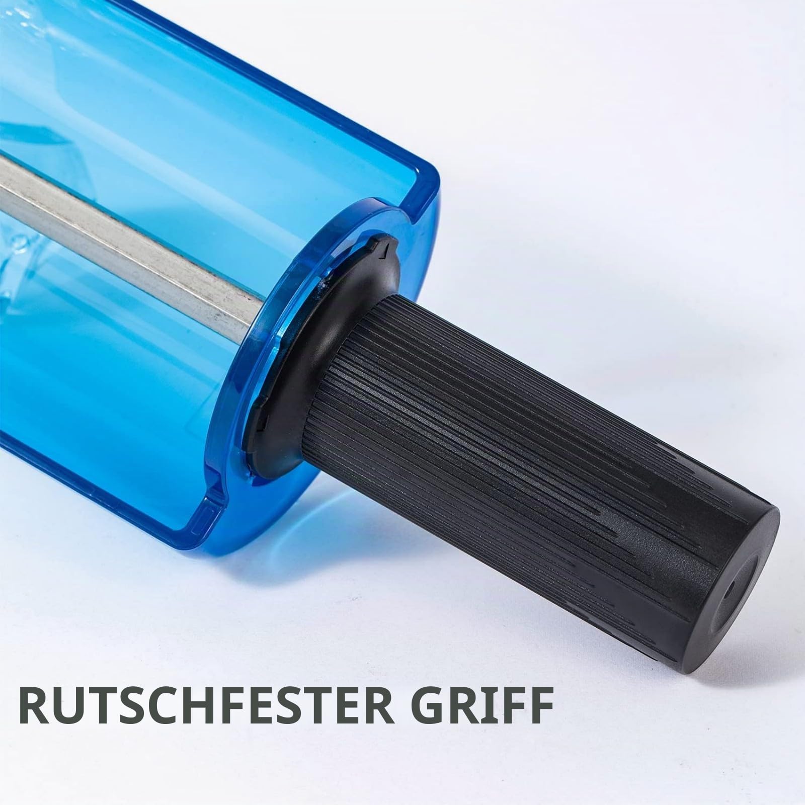Xcman rotierendes Bürsten-Set für Ski mit Nylon, Rosshaar, Messing/Kork