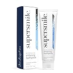 Supersmile ICY Mint Fluoride-Free - Whitening Toothpaste for Visibly Brighter Teeth - Whitens Up to 6 Shades, 4.2 oz